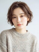 ルービック バランス 天王寺(Rubik's×Balance)&nbsp;似合わせカット20代30代40代50代ショートボブナチュラルパーマ
