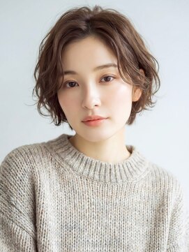 ルービック バランス 天王寺(Rubik's×Balance) 似合わせカット20代30代40代50代ショートボブナチュラルパーマ