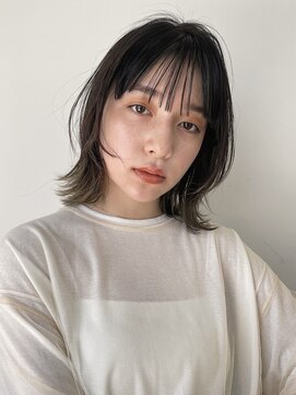 フリッカ 西荻窪店(FLYCKA) フェイスレイヤー×くびれ外ハネボブ