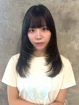 マーブル 町田(marble)&nbsp;ミルクティーブロンド/ダークブルー/デジタルパーマ/町田