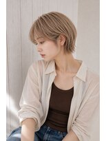 ナインズオキナワ(9’s okinawa)&nbsp;【hair&life 9’s -okinawa-】    透け感ハンサムショート