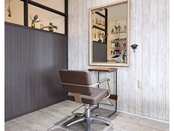 ネージュヘアー(Neige hair)の写真/【萩原/マンツーマン施術】上質なプライベート空間!実力派Stylistの高い技術力をご提供