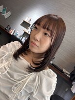 ラブヘアーグリーン(LOVEHAIRGREeN)&nbsp;レイヤー×ピンクブラウン