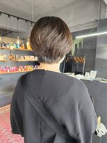 リンダイーロ(Linda Hiro)&nbsp;【札幌円山】オリーブベージュ/秋カラー/ショートボブ