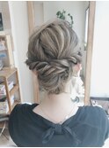 結婚式シンプルアップアレンジ【ヘアアレンジ　立川/立川南/袴】