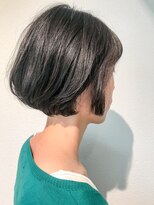 ナロー(NALLOW Bead's) *黒髪ショートボブ*アッシュブラック*