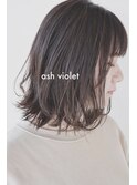柔らかアッシュバイオレットカラー