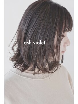 スパ ヘアーデザイン(SPA hair design) 柔らかアッシュバイオレットカラー