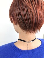 カフネ ジュントス ヨロ(Cafune' juntos YOLO)&nbsp;ショートケアブリーチダブルカラーオレンジ