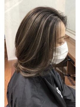 ネックス 表参道本店(nex) 【nex表参道】フォギーベージュハイライト