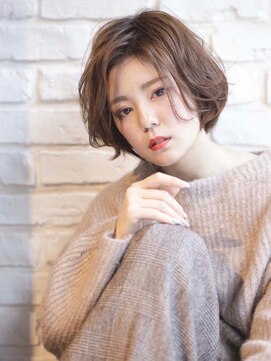 エムスラッシュ たまプラーザ(M.SLASH) くせ毛風/オリーブベージュ/セミウェットウェーブ/たまプラーザz