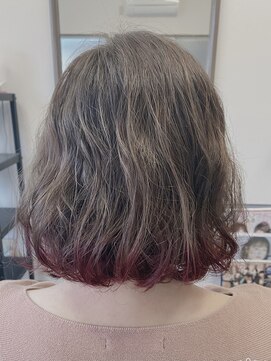 ハピネス(Happiness) グリーンアッシュ×アクセントレッド