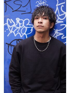 メンズサロンドットリアン(dot. lien) 【福永 まどか】ツイストスパイラル×ホワイトメッシュ