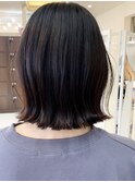 #ボブ#くびれボブ#ぱつっとボブ#耳掛け#ワイドバング