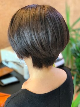 アークスヘアー 大人かわいい☆無造作レイヤーひし形マッシュショート