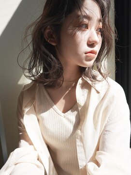 ヌース(NOUS) 【NOUS】レイヤーカット/ベージュカラー/薬院天神今泉警固大名