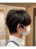 【今井良輔】 リバースメンズショート アッシュブラック
