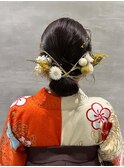 卒業式ヘアセット（着付け）