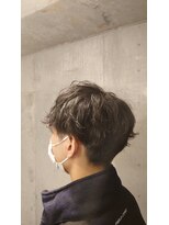 グッドプレイスアンドシング(Good Place&thing)&nbsp;メンズカットバーバーフェードパーマツイストスパイラル眉毛