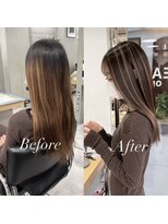 レディアル 大宮(REDEAL ope.)&nbsp;【ハイライト】ベージュハイライトバレイヤージュ