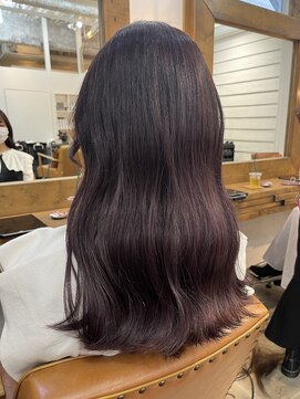 ニューラインギンザ(New-Line 銀座) ★廣中優奈★20代30代ロング　ラベンダーカラー