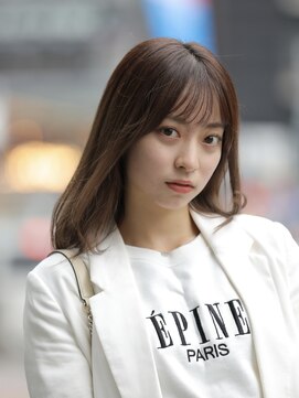 エンディアリング 東銀座(Endearing) 大人かわいい艶髪ミディアム