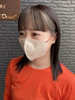 ヘアアンドビューティー クローバー(Hair&Beauty Clover) ワイドバング×フェイスフレーミング