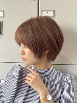 プルーヴ 秋葉原(prove) 30代40代大人女性/前髪なしショートボブ/ショートヘア/髪質改善
