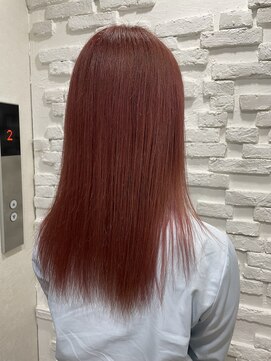 ミリ 奈良店(mm) ピンク/透明感カラー/韓国/髪質改善/奈良駅/奈良/近鉄奈良