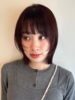 ローネス(LONESS)&nbsp;大人気ぷつっとボブ×ちょこんと顔まわりレイヤー