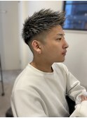 ジェットモヒカン/ツーブロック/アップバング/メッシュ/メンズ