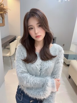 オズ 郡山桑野店(OZ) イメチェンハッシュカットフルバング似合わせレッドブラウン