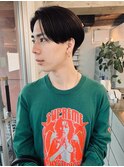 韓国センターパートウルフカットカルマパーマニュアンスパーマ
