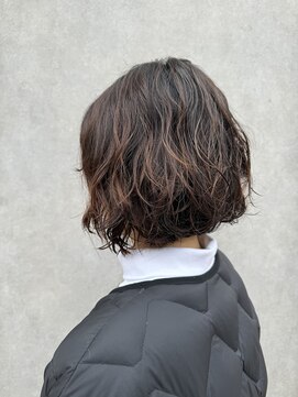 マル ニシノミヤ(MAR.co) ニュアンスボブ