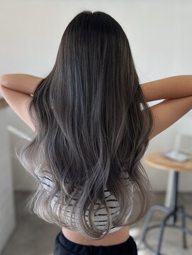 ヘアーメイク チョコ(hair make choco) バレイヤージュグラデーション