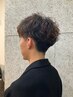 【男性限定】メンズカット+パーマ　ヘッドマッサージ付き　￥11550