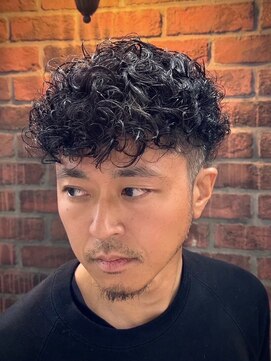 プレミアムバーバー 銀座店(PREMIUM BARBER produce by HIRO GINZA) スペインカール
