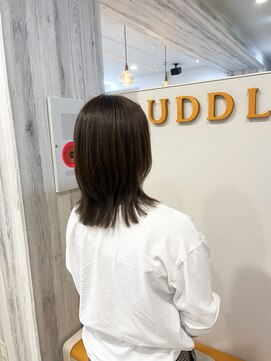 カドル(Cuddle) オリーブベージュ×くびれミディー