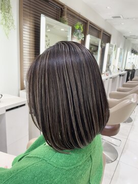 アッシュ 大宮店(Ash) 極細白髪ぼかしオリジナルハイライト