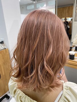 アントワープヘアー 知多半田駅前店(Antwerp hair) グレイッシュピンクベージュ