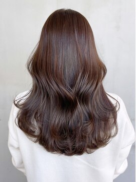 アルバム 銀座(ALBUM GINZA) ロング顔周りレイヤー美髪くびれヘア_ba376721