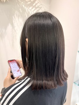 オレンジ梅田店(ORANGE) パツっとミディアムカット