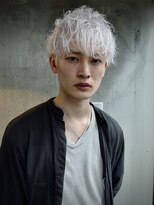 ネハス(nehus.) ブリーチ/スペインカール/スパイキーショート/ブルーブラック