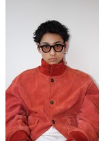 ツーダブル 大阪梅田(WW..)&nbsp;ツイストスパイラルパーマ波巻きスパイラル刈り上げマッシュ