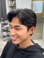 エイトメン 池袋東口店(EIGHT MEN)&nbsp;新規指名限定♪♪ メンズセンターパート/毛流れパーマ/刈り上げ