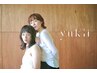 《平日限定》カット＋透明感カラー+内部補修トリートメント￥9900