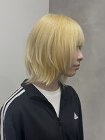 スノットバイガルテ(SNOT by GARTE)&nbsp;ウルフカット/ブリーチ/カラー