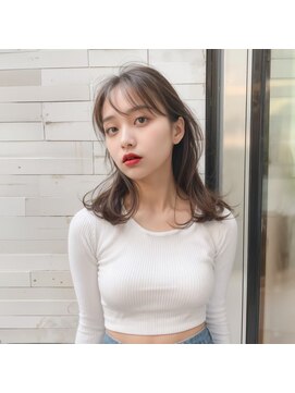 ヘアサロン エフ 渋谷(F) #アッシュブラウン#艶カラー#渋谷