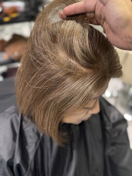 レヴリー(reverie) 白髪ぼかしレイヤーボブ韓国風くびれレイヤー髪質改善40代50代