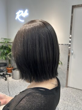 ロール 博多(Role) ボブ/黒髪カタログ/暗めカラー/韓国ボブ/髪質改善 /顔周り